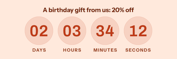 The circles timer style, rendered by the EmailTimer.App engine